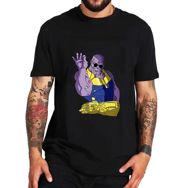 

Funny Salt Bro Thanos Tshirt Men Infinity War T Shirt USA Marvel Movie Hiphop Avengers 3 T-Shirt New Hot Trendy Fashion Clothing