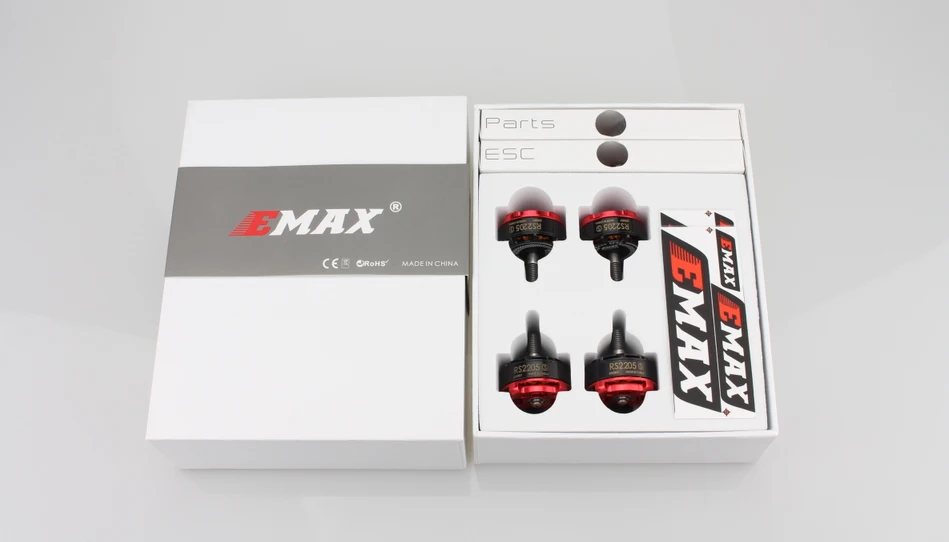 EMAX RS2205 S бесщеточный двигатель Dshot BLS 30A ESC FPV через мощность костюм 4 шт. RS2205S CW + ESC|30a