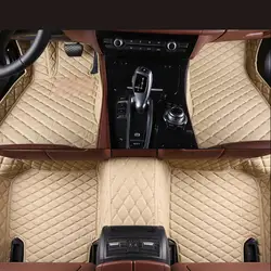 Авто Коврики для Land Rover Range Rover Evoque 2011-2017 футов ковры автомобиля Шаг коврики Высокое качество Вышивка кожа Коврики