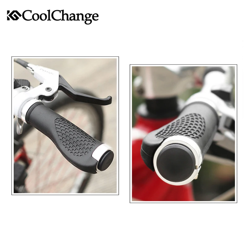 Coolchange, велосипедные ручки MTB руль для горного велосипеда, подтверждая блокировку на резиновый чехол для рукоятки руля велосипеда