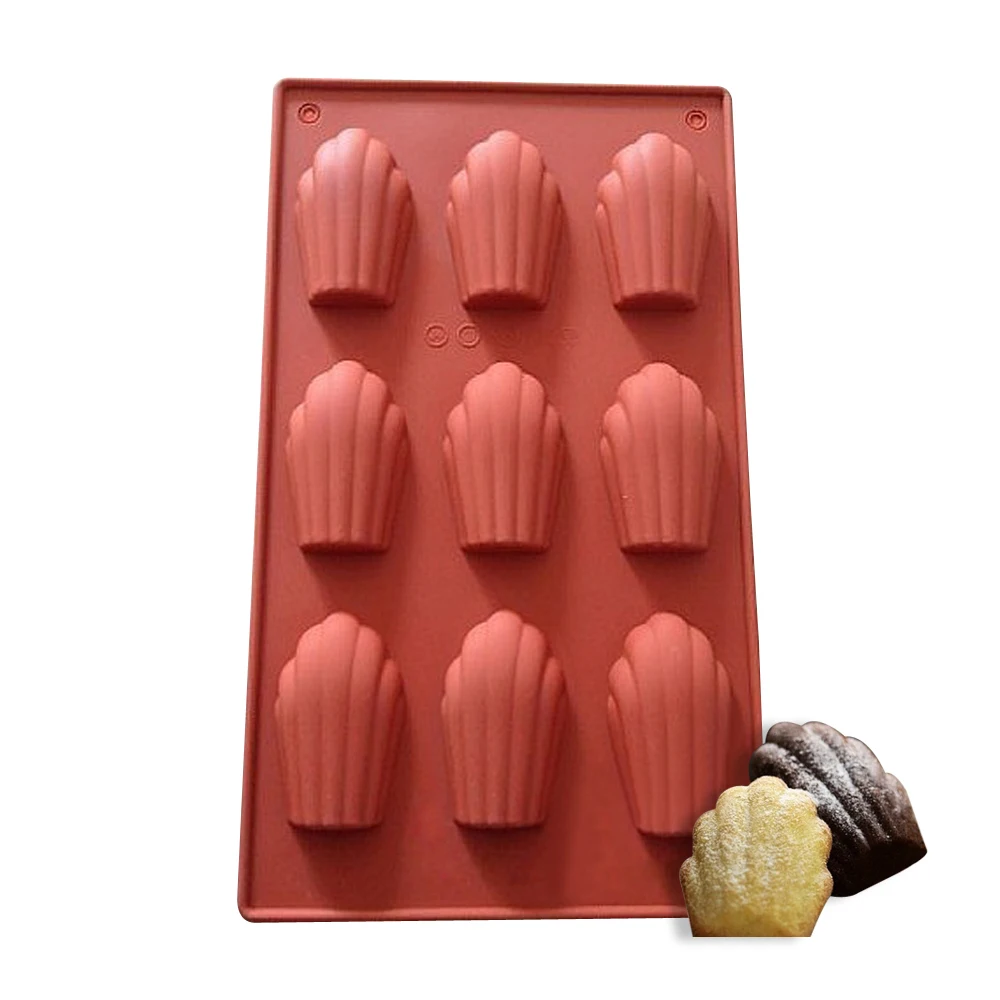 Madeleine Cake Silicone Molds Handmade Soap Mold DIY Chocolate Cookies