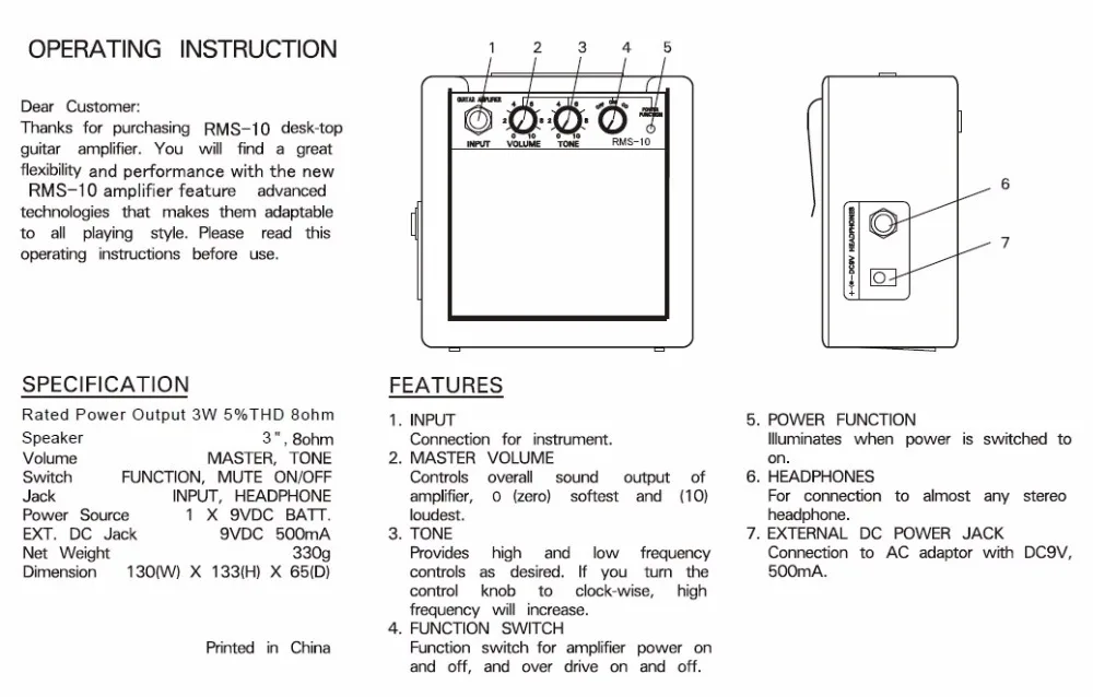 user manual