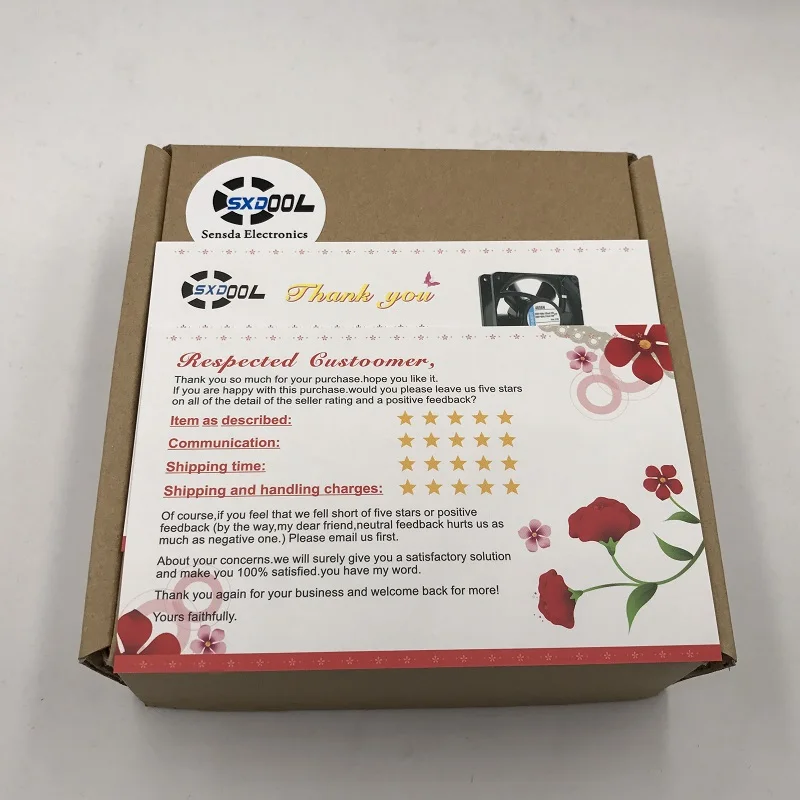 Online Ventilador de radiador de aluminio SXDOOL 80mm incluido refrigeración por agua