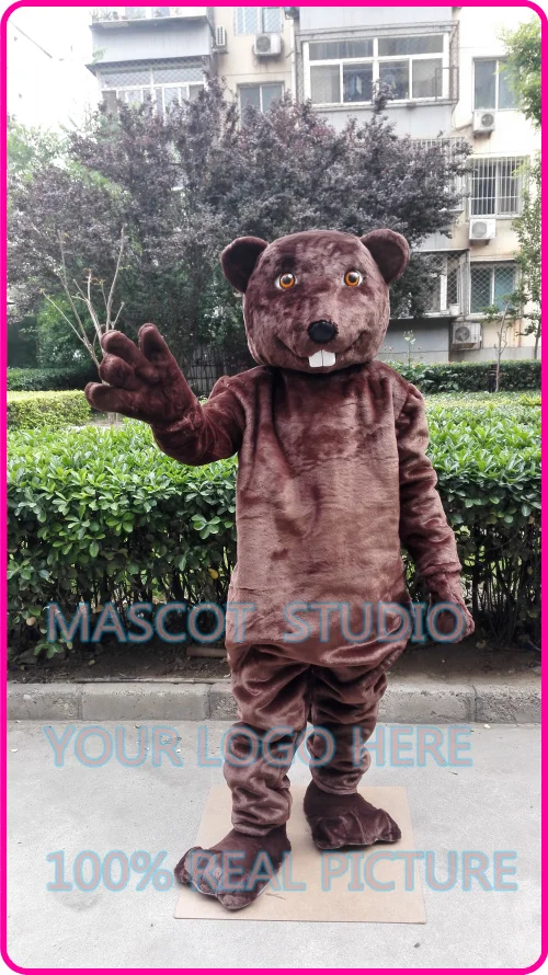 

mascot beaver Sinocastor castor mascot costume custom fancy costume anime cosplay kits mascotte cartoon theme fancy dress