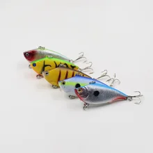 Hot sell Cheap 1PCS japan Artificial 3D eyes Hard Crank Super clear scale to attract big fish baits with sharp hooks Tackle tool