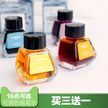 

Import Pen Color Ink Non Carbon Fountain Pen Water Glass Ink Pen INK 30ML 16 colors can choose