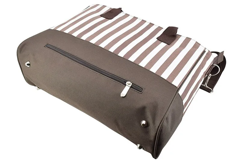 CROAL CHERIE 411530cm Striped Mummy Baby Diaper Bags Stroller Handbags For Moms Maternity Changing Nappy Bag Organizer (23)