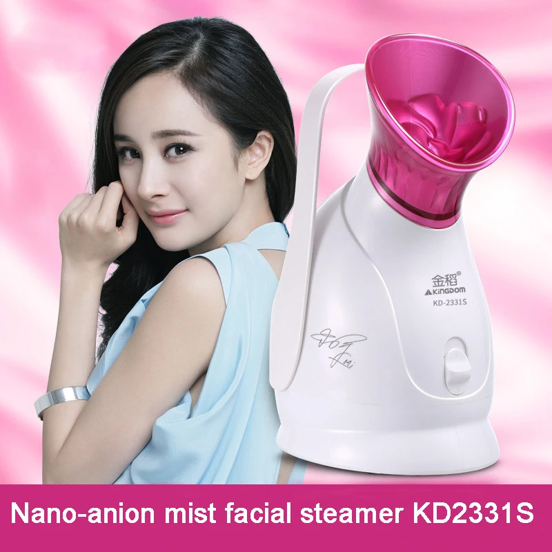 

Hot thermal Mist Sprayer Facial Steamer Nano Lonic Moisturizing Skin Pores Cleansing Anti-acne Pimple SPA Humidifier
