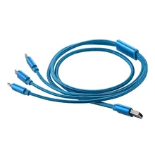 For Micro USB Universal 3 IN 1 USB Cable Charging Cable for IOS and Android Type C Data Cable For iPhone5 5S 6 6S 7 7 Plus
