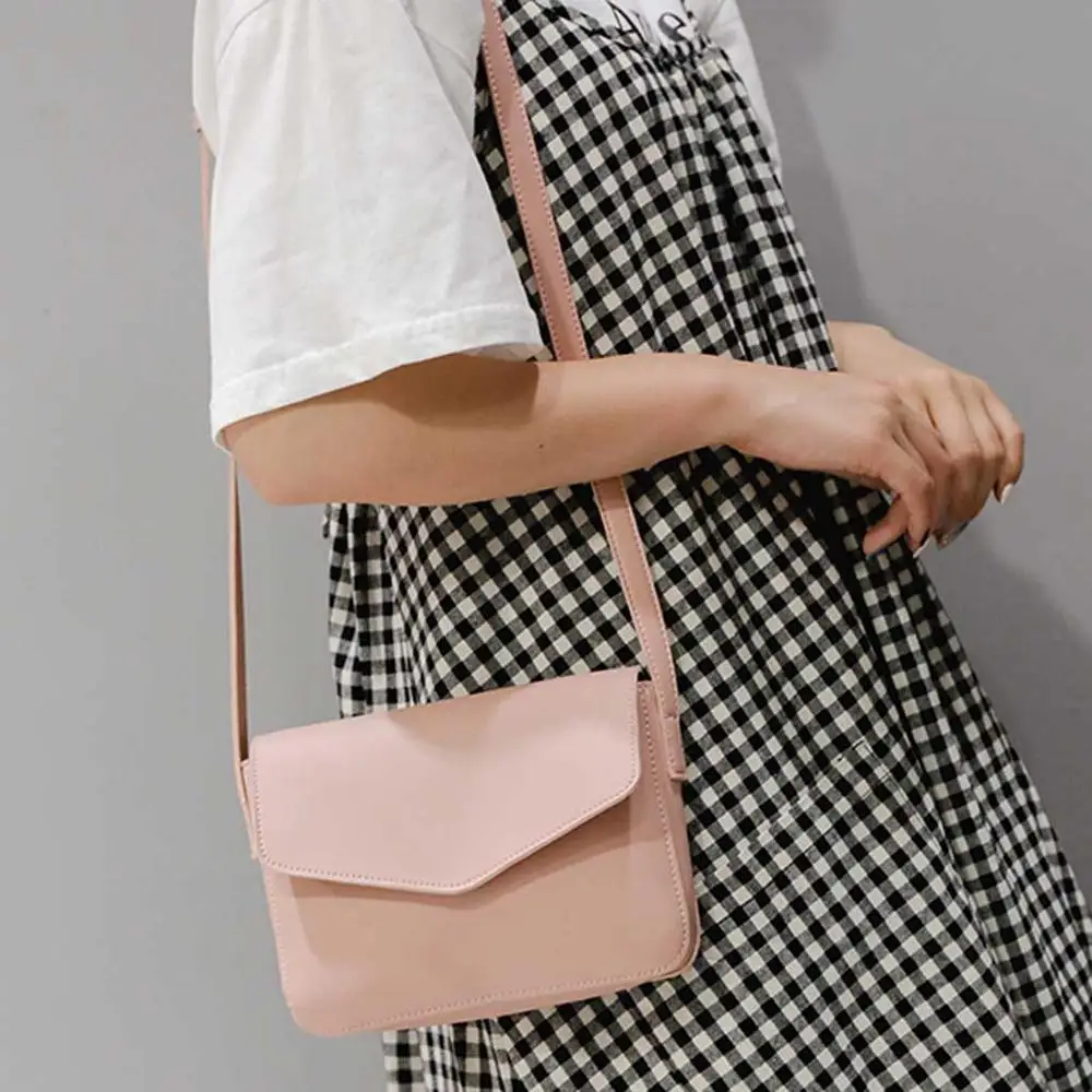 

Simple Flap Bag 2019 Summer Messenger Bag Fashion Handbags Small Shoulder Bag women's bags shoulder bag cute cross body bag #20
