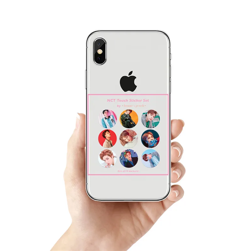 NCT 127 Kpop grupo Menino mace TPU чехол для телефона iphone X XR MAX 8 7 6 S PLUS 5 KPOP K.A.R.D MONSTA NCT|Сумки
