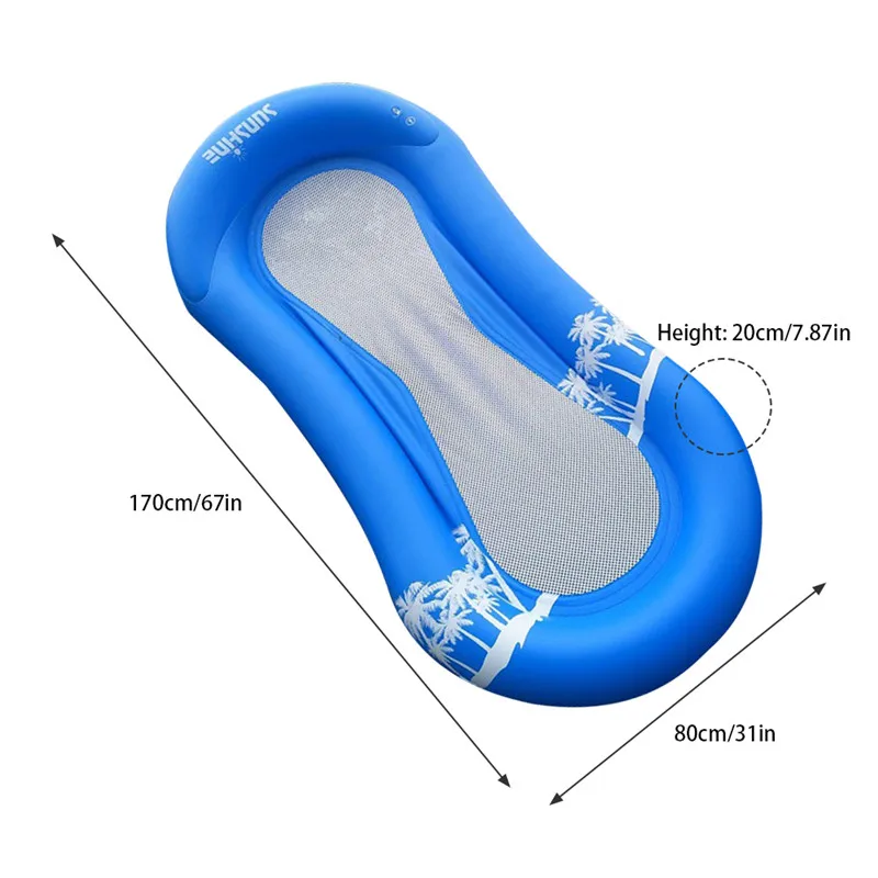 Надувной, для бассейна матрас для плавания надувной матрас стул надувной гамак