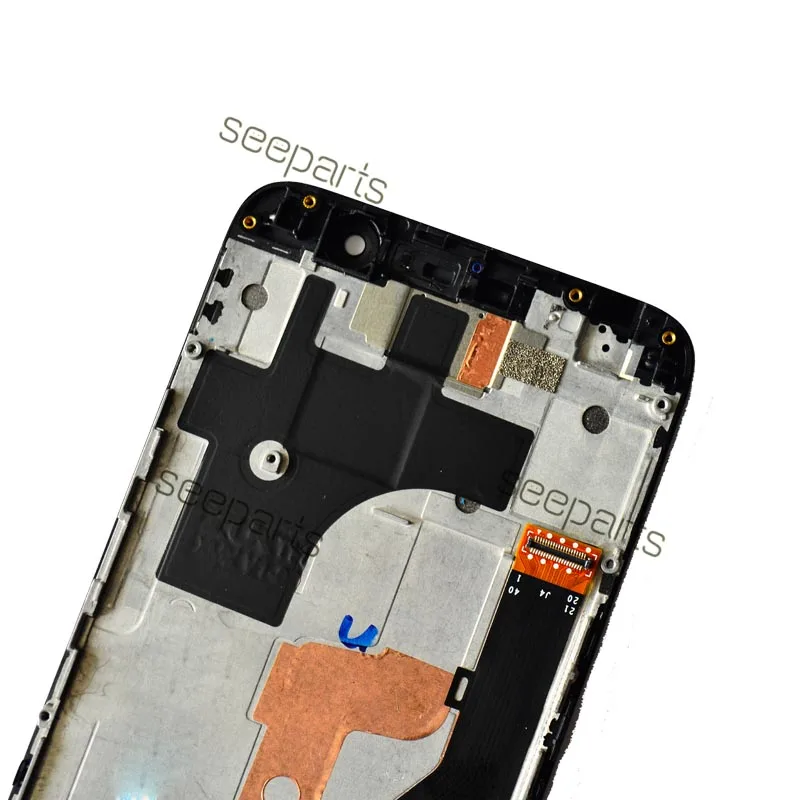 5 &quotLenovo ZUK Z1 ЖК дисплей сенсорный экран дигитайзер сборка с рамкой Z1221 запасные