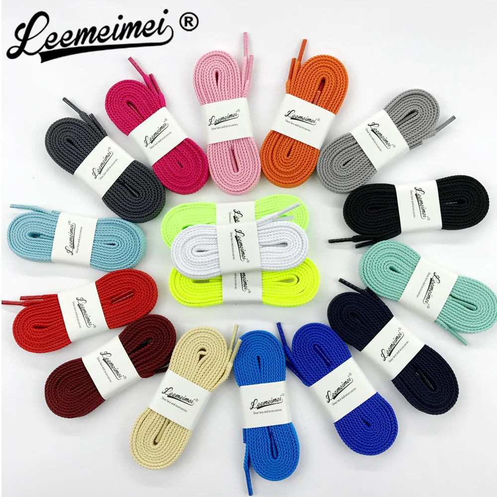 Buy 100cm Flat Double Deck Shoelaces Wholesale