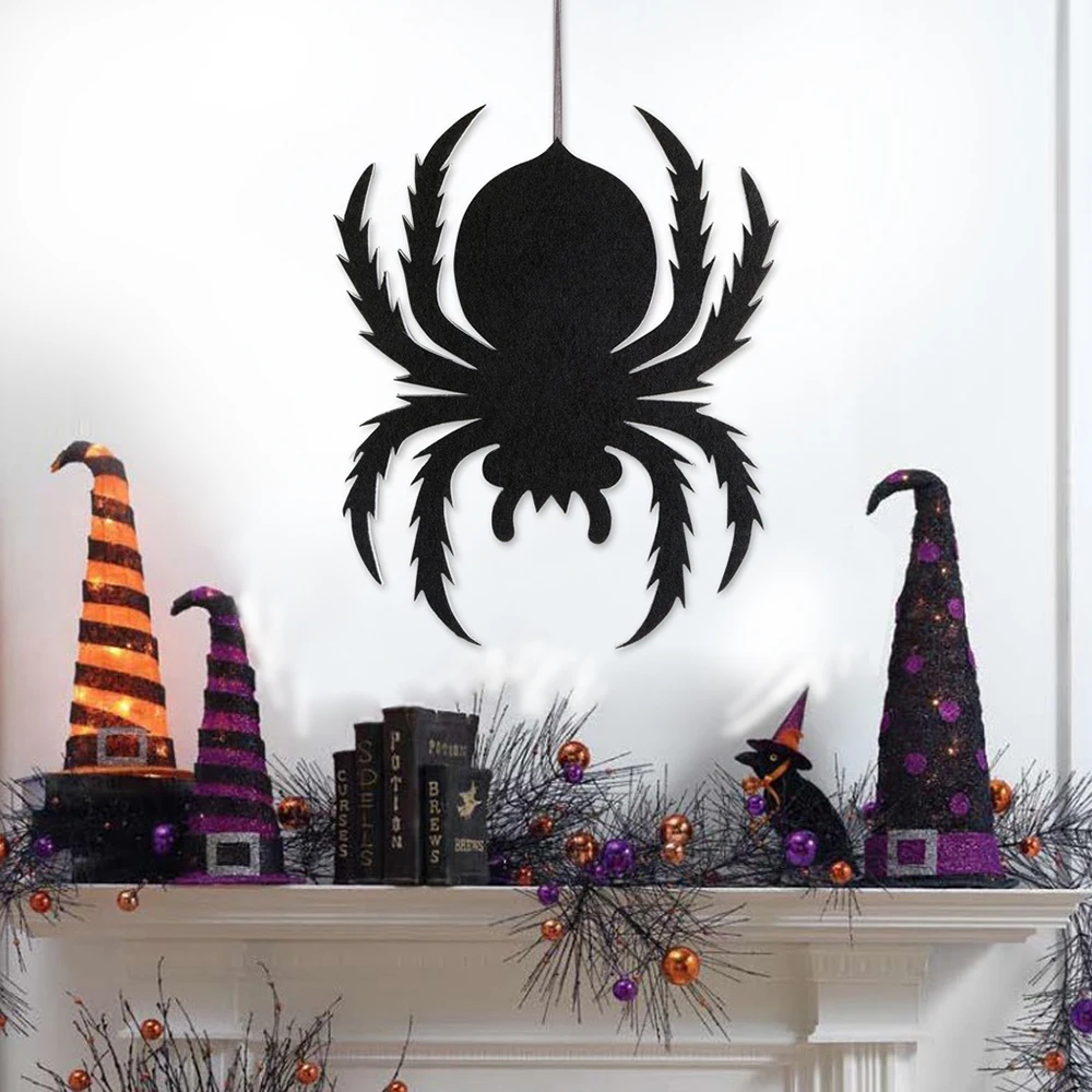 Buy HaHalloween Hanging Spider Spooky Hanging Non woven Wall Door Party