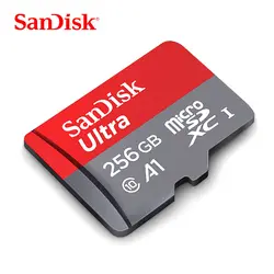 Оригинальный sandisk Micro SD карты Class10 TF карты 256 GB 200 GB 128 GB 64 GB 32 GB 16 GB карты памяти A1 UHS-I для Samrtphone/настольный ПК