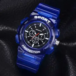 GEMIXI Мода 2018 новые мужские спортивные часы силиконовый ремешок аналоговые кварцевые модные повседневные наручные часы
