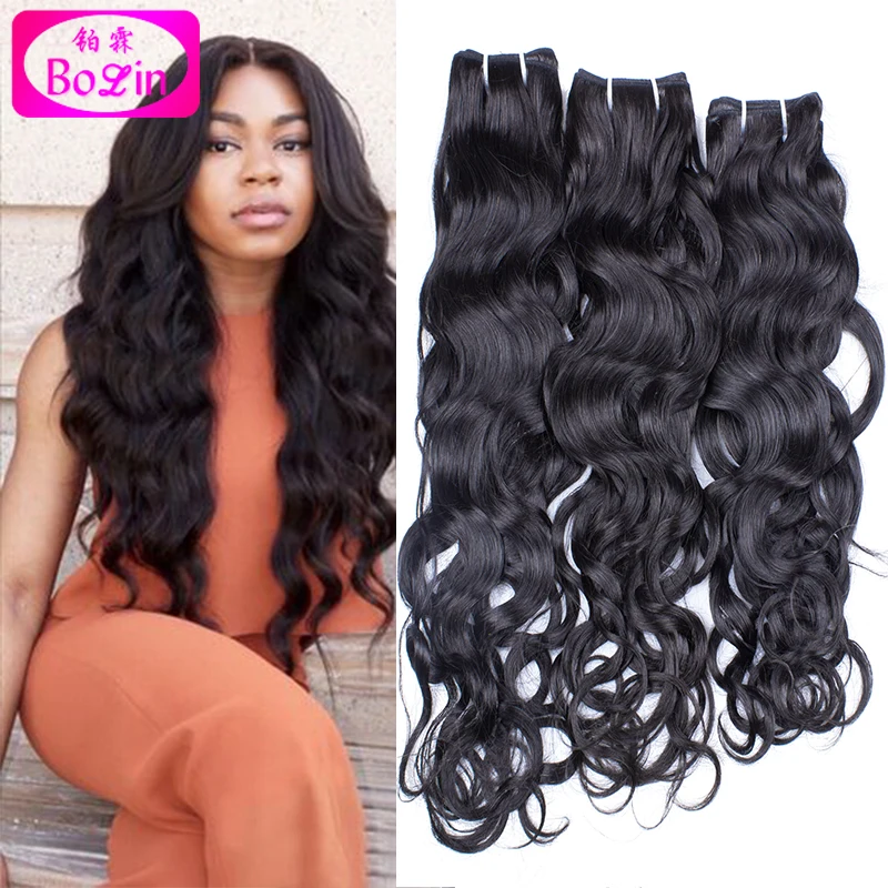 

Aliexpress Brazilian Hair Wet And Wavy Unprocessed Brazilian Virgin Hair Weave Brazilian Water Wave 4 Bundles Human Hair Weave
