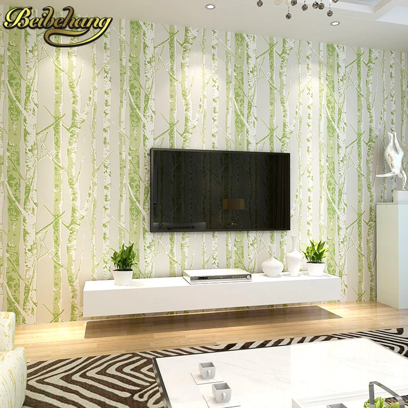 

beibehang papel de parede 3d simple abstract tree branches pattern non woven wallpaper for walls 3 d wall paper roll living room