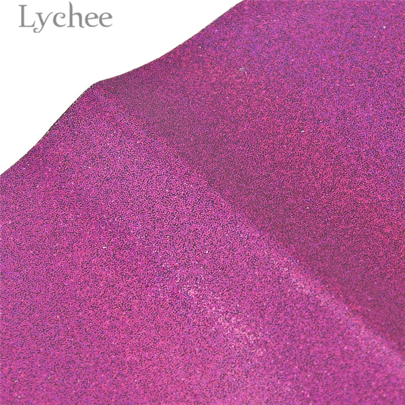 Lychee 29x21 см A4 Переливающаяся лакированная ткань из искусственной кожи высокого качества блестящая синтетическая кожа DIY материал для сумки одежды