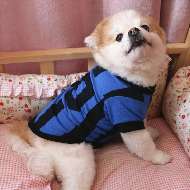 Классический жилет для кошек и собак с принтом 00 летняя Милая Одежда для маленьких щенков футболка одежда Спортивная собачка костюм котенка одежда