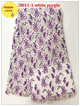 

Free Shipping African Cord Lace Fabrics High Quality 2016