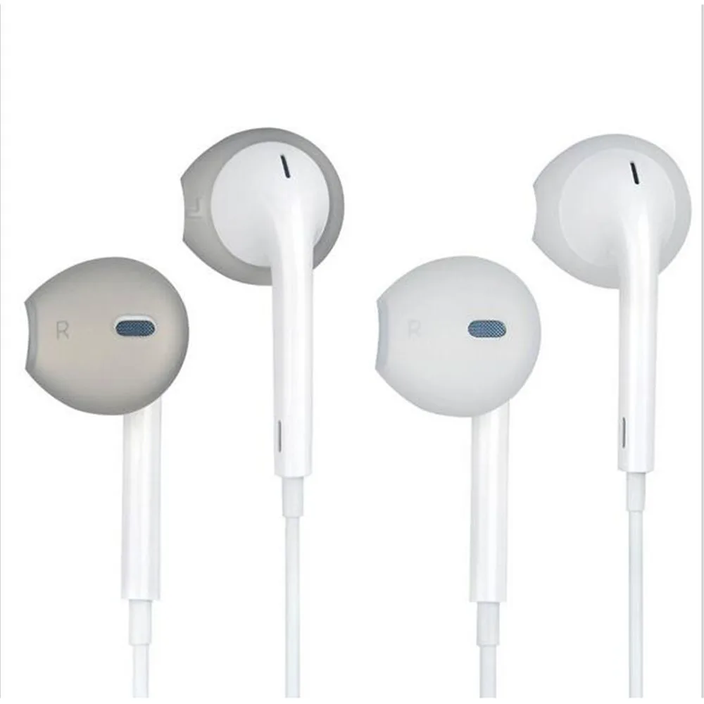 

1 Pair Silicone black Ear bud Tips Eartip Earplug Earpads for iphone 5 6s SE