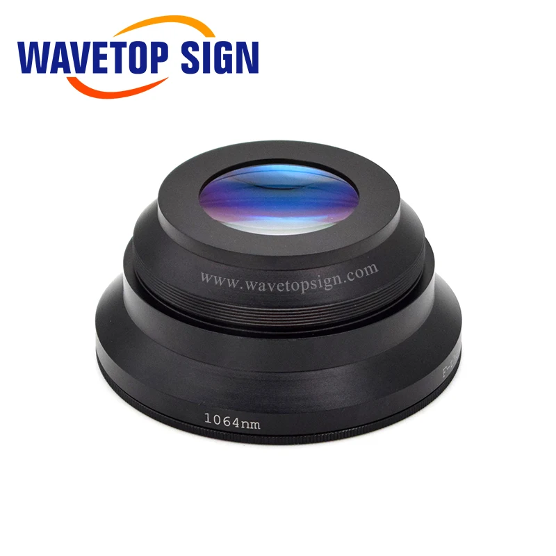 WaveTopSign 1064nm YAG лазерный объектив большого калибра M85 F220~ 680 мм 150*150~ 520*520 использовать для волокна/YAG лазерная маркировочная машина