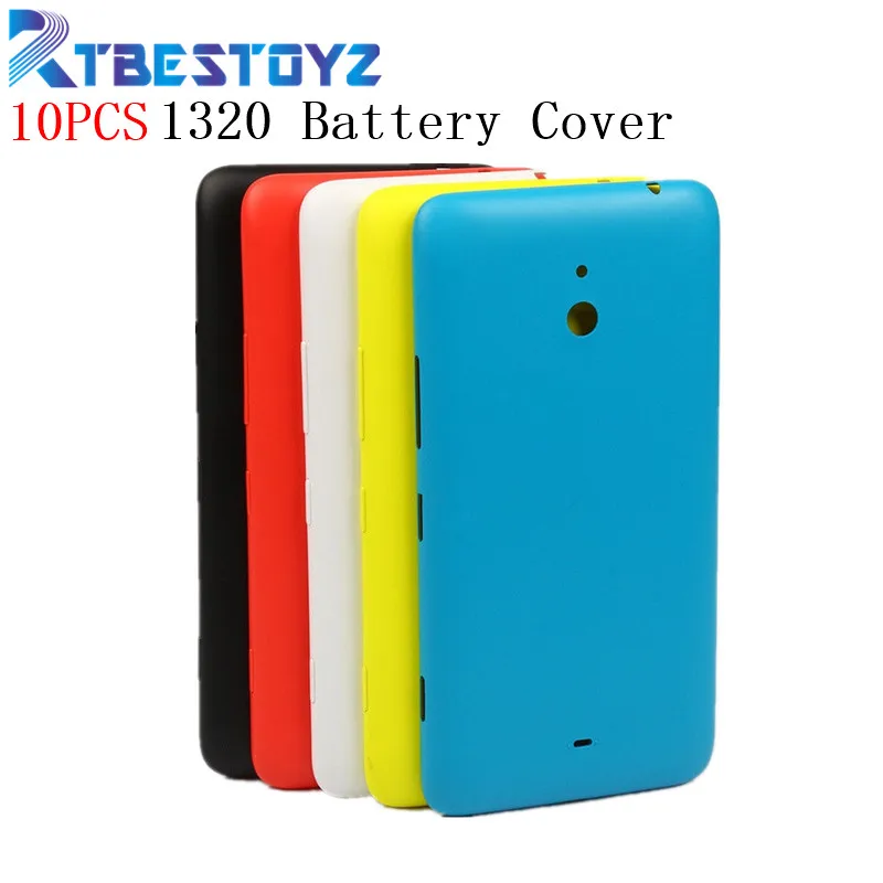 Задняя крышка RTBESTOYZ 10 шт./лот для Nokia Lumia 1320 аккумулятора пластиковый корпус