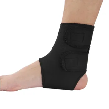 Dichtheid Zwarte Enkel Protector Sport Enkel Ondersteuning Elastische Enkelbrace Guard Voet Ondersteuning Sport Gear Gym