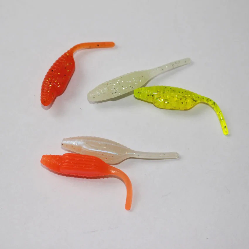 

fishing bait 25pcs/lot 4.5cm 0.9g fishing tackle soft bait isca artificial swimbait carp fishing lure