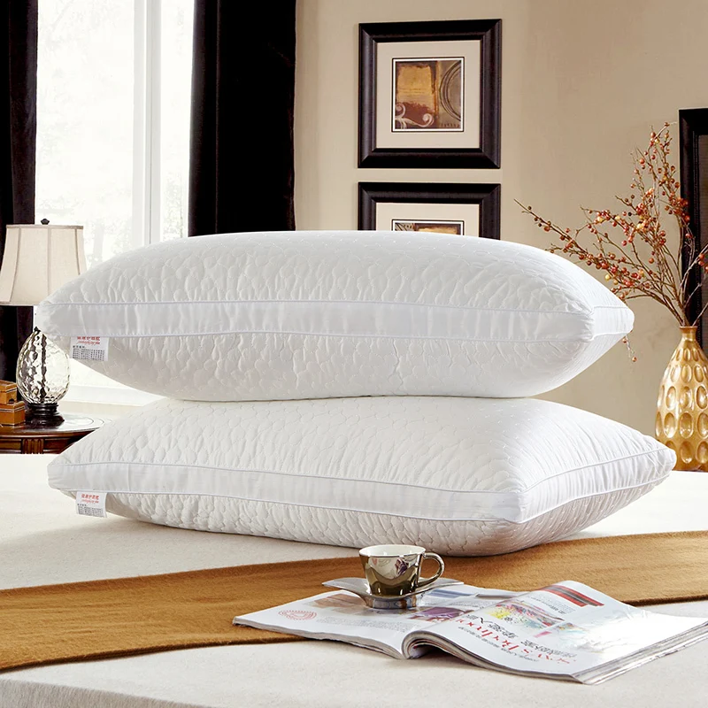 Size 48 x 74 cm hotel luxury pillows,100 cotton bedding pillow,filling