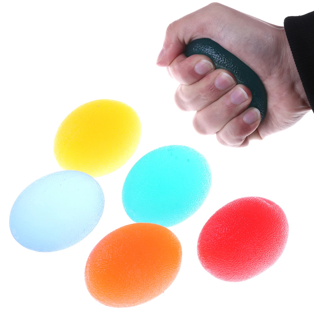 

1PC Unisex Strong Grip Egg Hand Exerciser ForceBall PowerBall Gyroscope Wrist Strengthener Ball Hand Grips