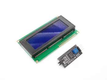 

IIC/I2C/TWI Serial LCD 2004 20x4 Display Shield Blue Backlight