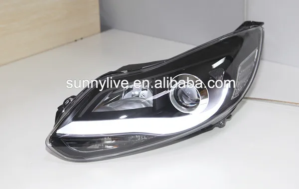 Новинка для Focus 3 для FORD Светодиодная лента головная лампа 2012- LD