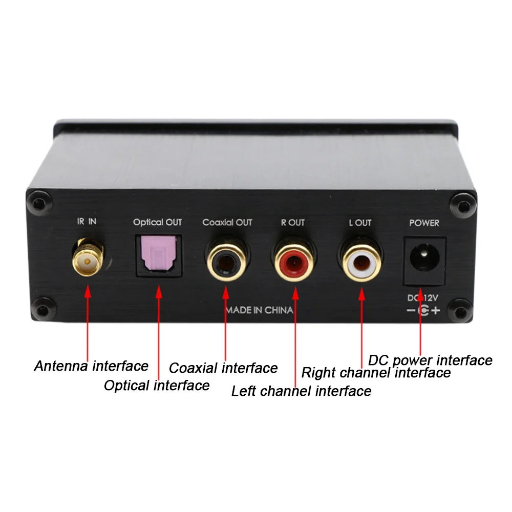 FX аудио звуковой динамик цифровой усилитель мощности дома 25Wx2 Hifi без потерь Bluetooth декодер приемник RCA оптический коаксиальный мини-усилитель