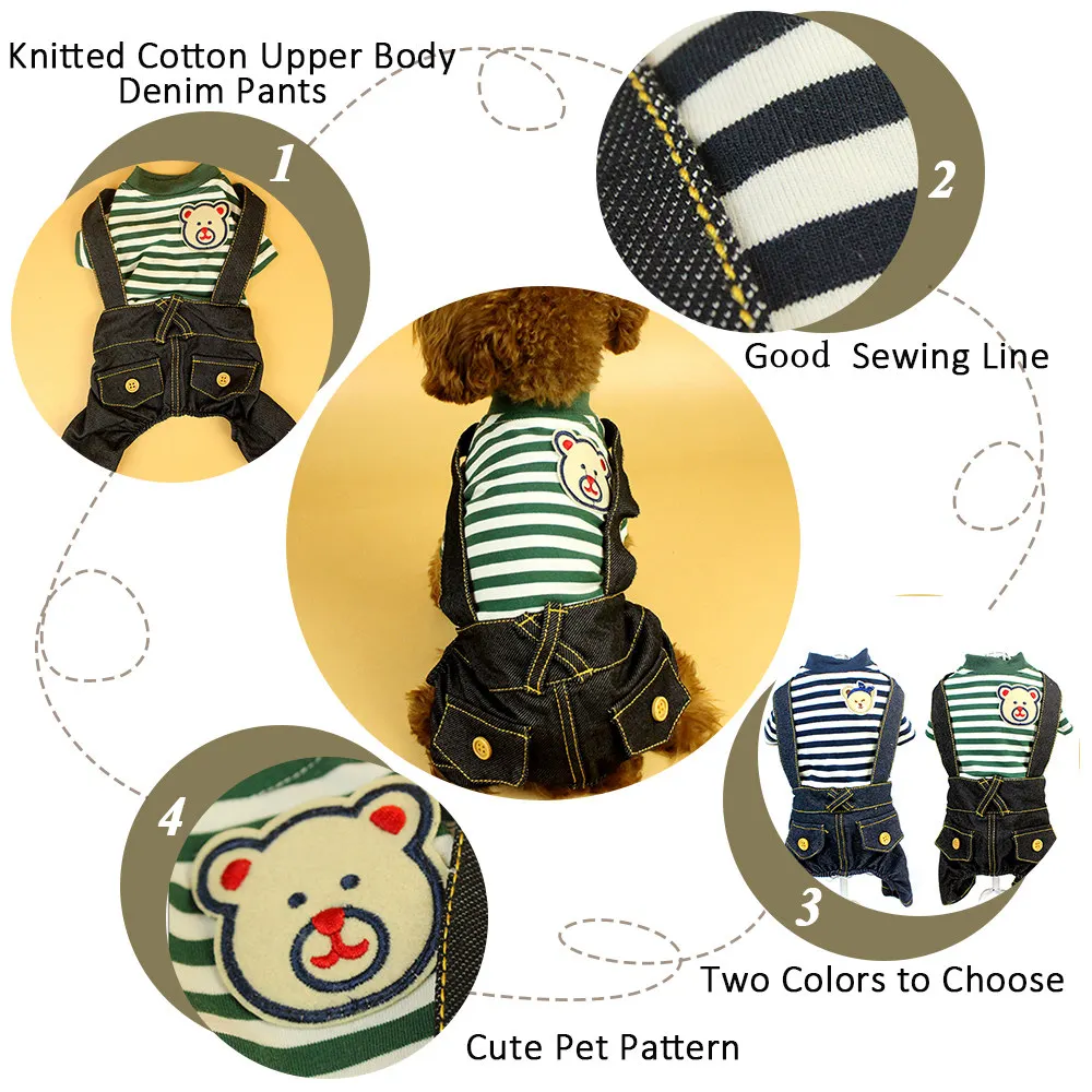 Winer Clothing For Dogs Chihuahua Teddy Jumpsuit Jacket For Small Dogs Puppy Cat Pet Clothing Dog Thick Cotton Hoodies Pet (2)