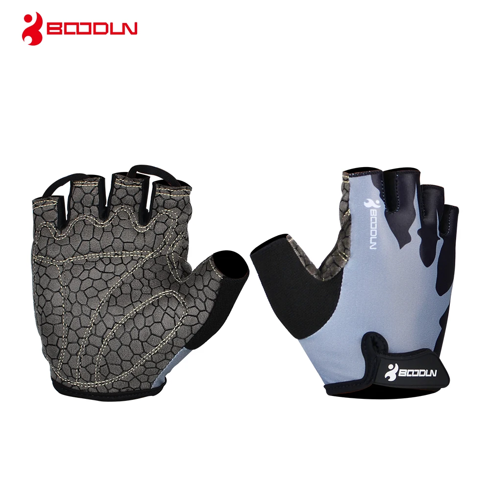  Boodun Brand 2018 New Women's Fitness Weight Lifting Gloves Men Spring Half Finger Outdoor Sports G