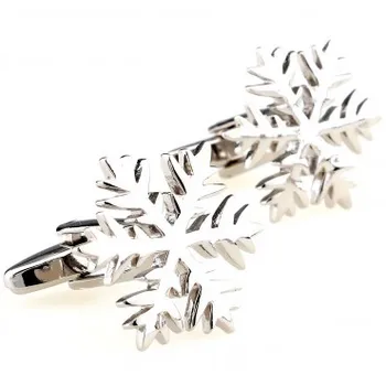 

Snow Flake Cufflink Cuff Link 15 Pairs Wholesale Free Shipping
