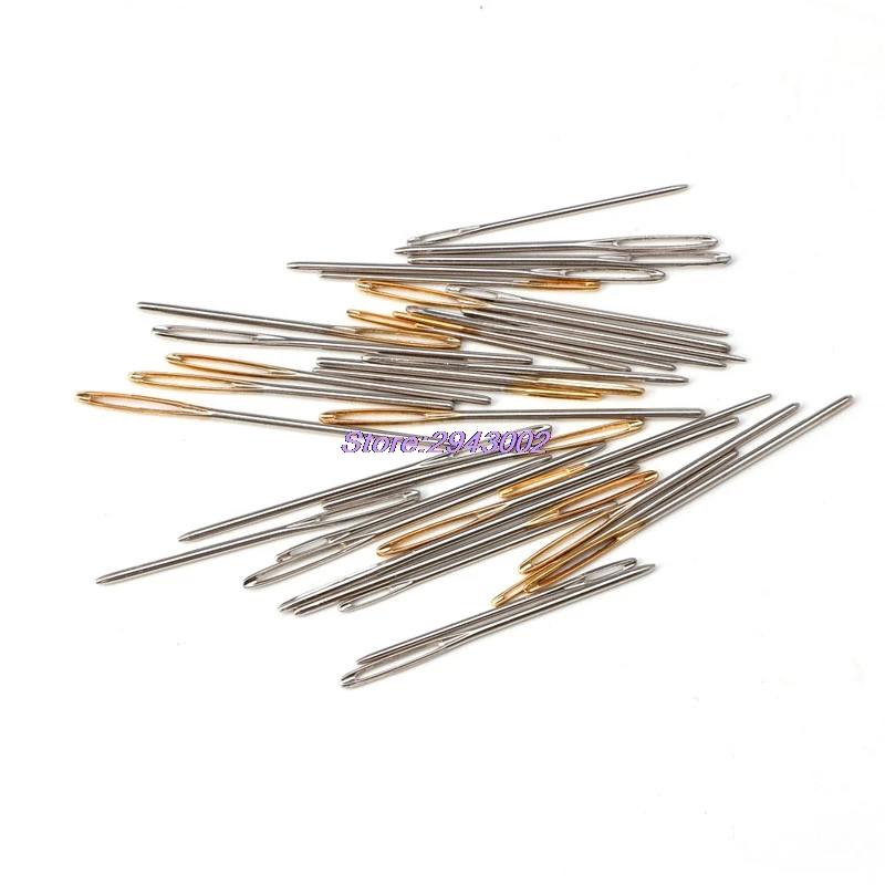 18PCS/lot Knitters Wool Large Eye Needles For Threading Darning Sewing