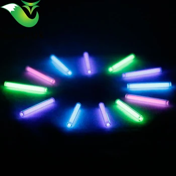 

1pc 3mm*22.5mm Automatic light 25 years tritium keychain key ring fluorescent tube lifesaving emergency lights