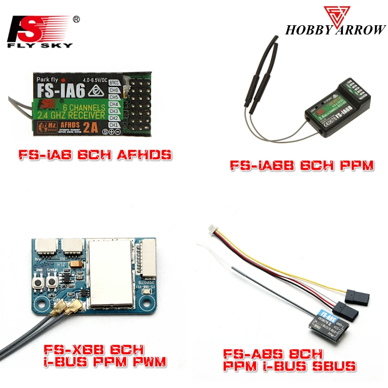 

FLYSKY 2.4G IA6 IA6B X6B A8S V2 R6B GR3F GR3E R9B X8B iA10B RC FPV Racing Drone Car Receiver for i6 i6s i6x Transmitter