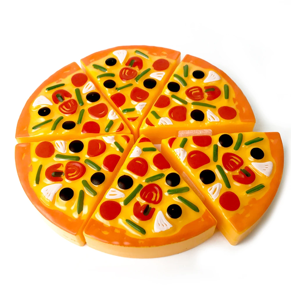 

Artificial Lifelike Pizza Slices Toy Photography Props Shop Display