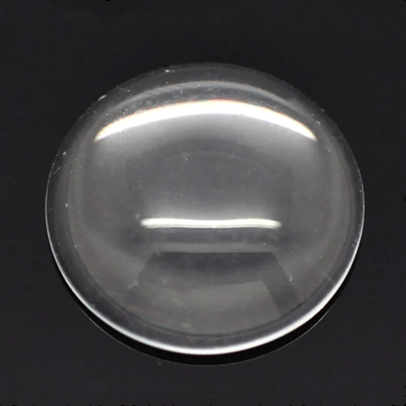 

50Pcs Clear Glass Dome Seals Cameos Round Cabochons Embellishments Scrapbook Findings 16mm