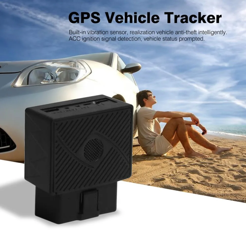 Мини OBD gps gps-трекер + GSM SMS/GPRS OBDII автомобильные устройства слежения Plug and Play с программным обеспечением и APP