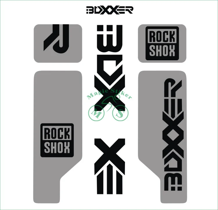 Buy 3D Fork Decals 2pcs/set Bicycle Front Fork