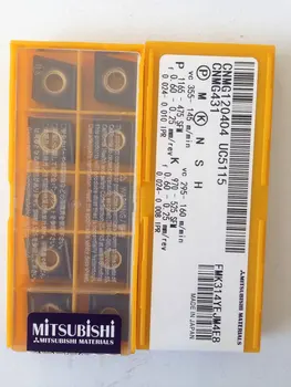 

10PCS CARBIDE INSERT CNMG120404 UC5115