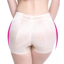 FLORATA женское нижнее белье сексуальное Корректирующее белье для ягодиц мягкие трусики искусственная для ягодиц подушечки попой Шорты Нижнее белье для девушек