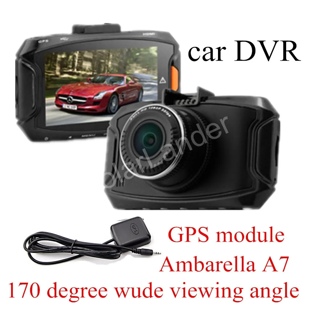 

GS90A Ambarella A7LA50 Car DVR HD Car Camera Recorder with GPS module Night Vision Dash Cam 2.7 inch LCD