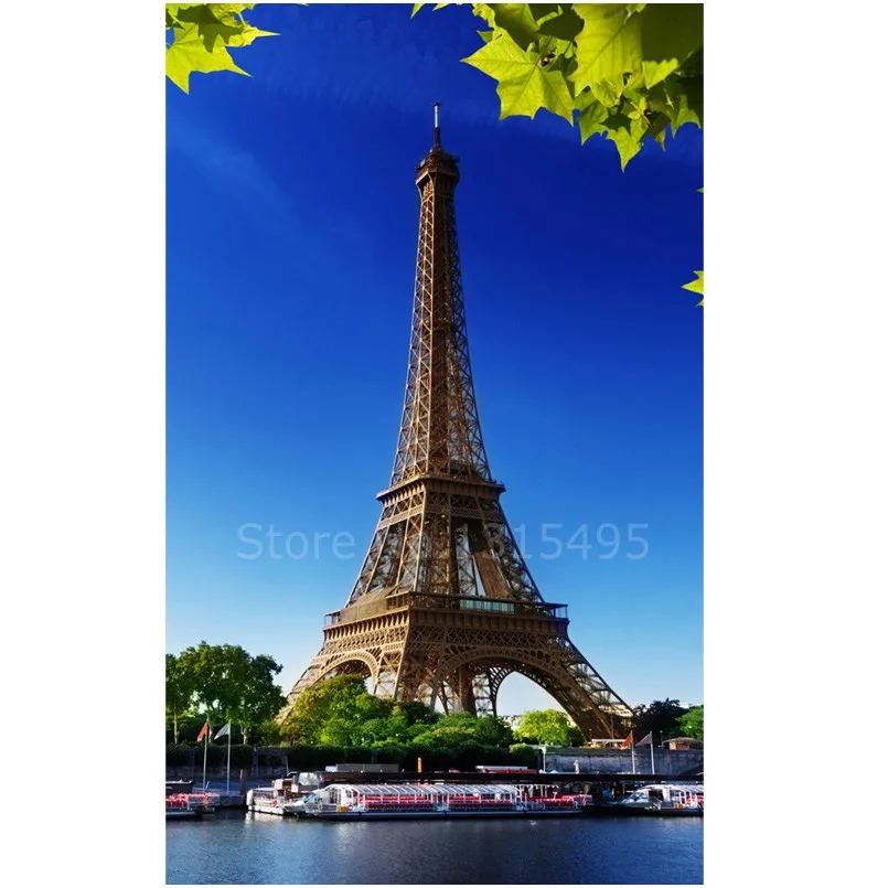 Diy Алмазная картина Eifel Tower 30*50 см наборы для вышивки крестиком мозаика живопись